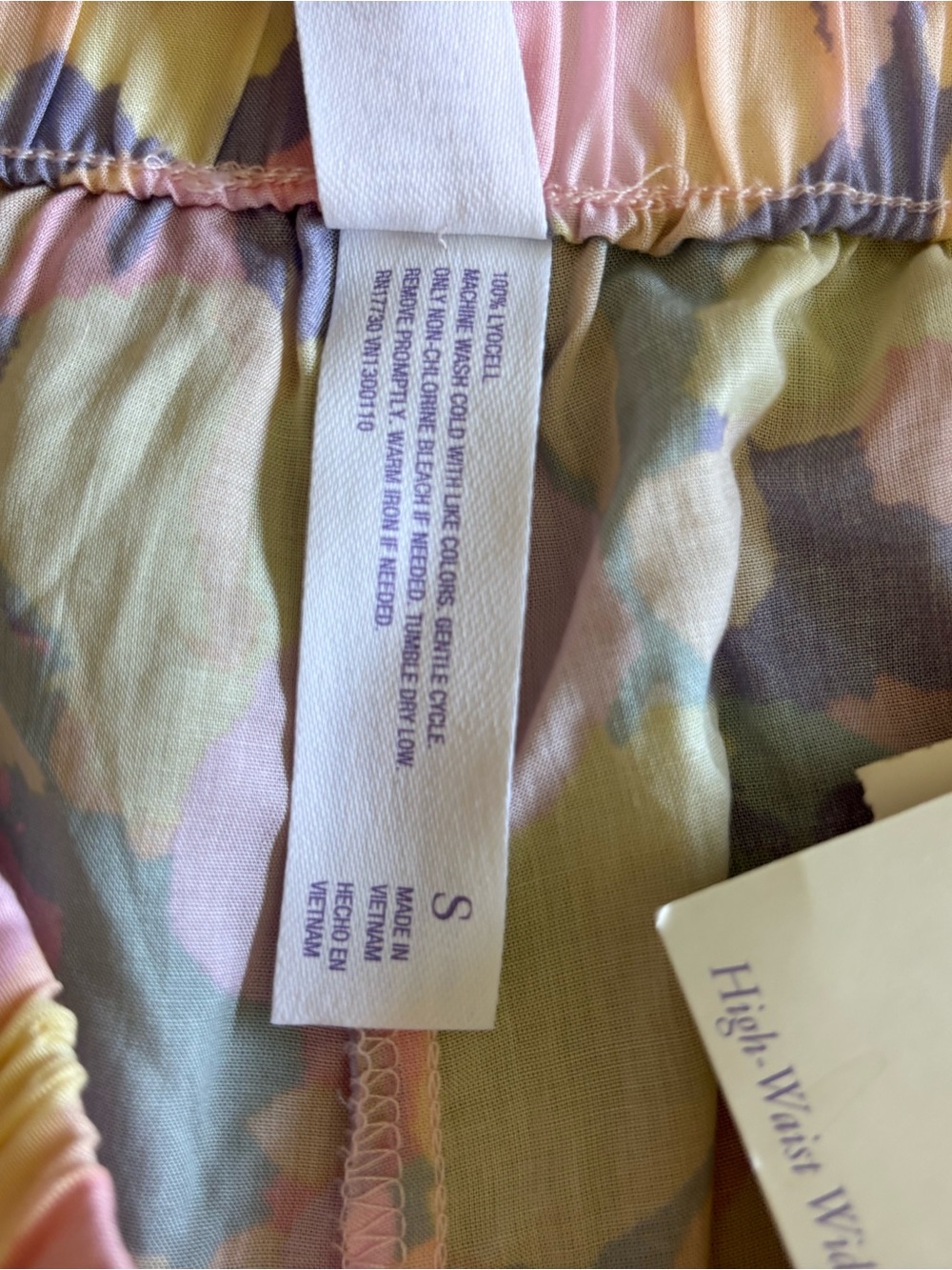 Stars Above Abstract Pink Lavender Pastel Pajama Set Lyocell Lounge Feminine S - Picture 11 of 13